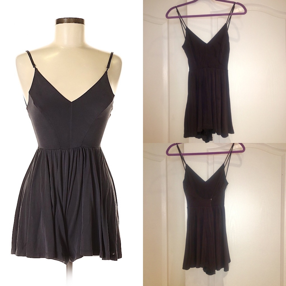 Silence and noise urban outfitters gray romper